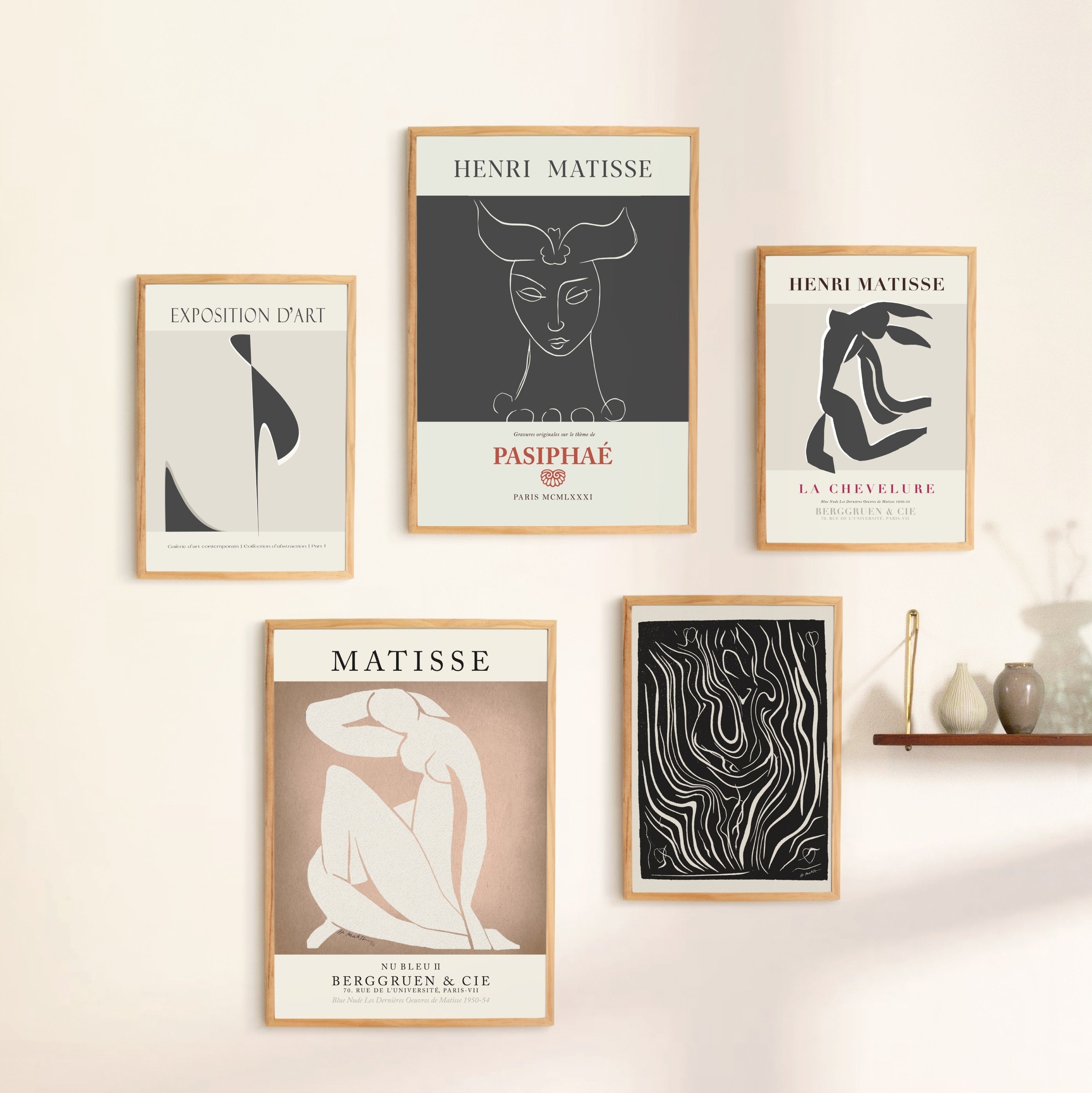 Best Selling Wall Art Prints | Inka Arthouse | Natural Timer Frames