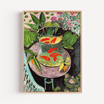 Goldfish Wall Art Print by Henri Matisse - Inka Arthouse