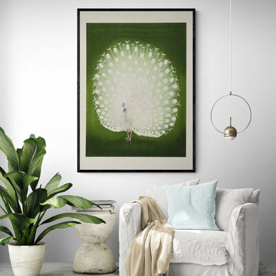 Green Peacock by Ohara Koson Gelato