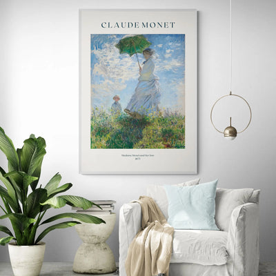 Madame Monet and Her Son 1875 Art Print Gelato